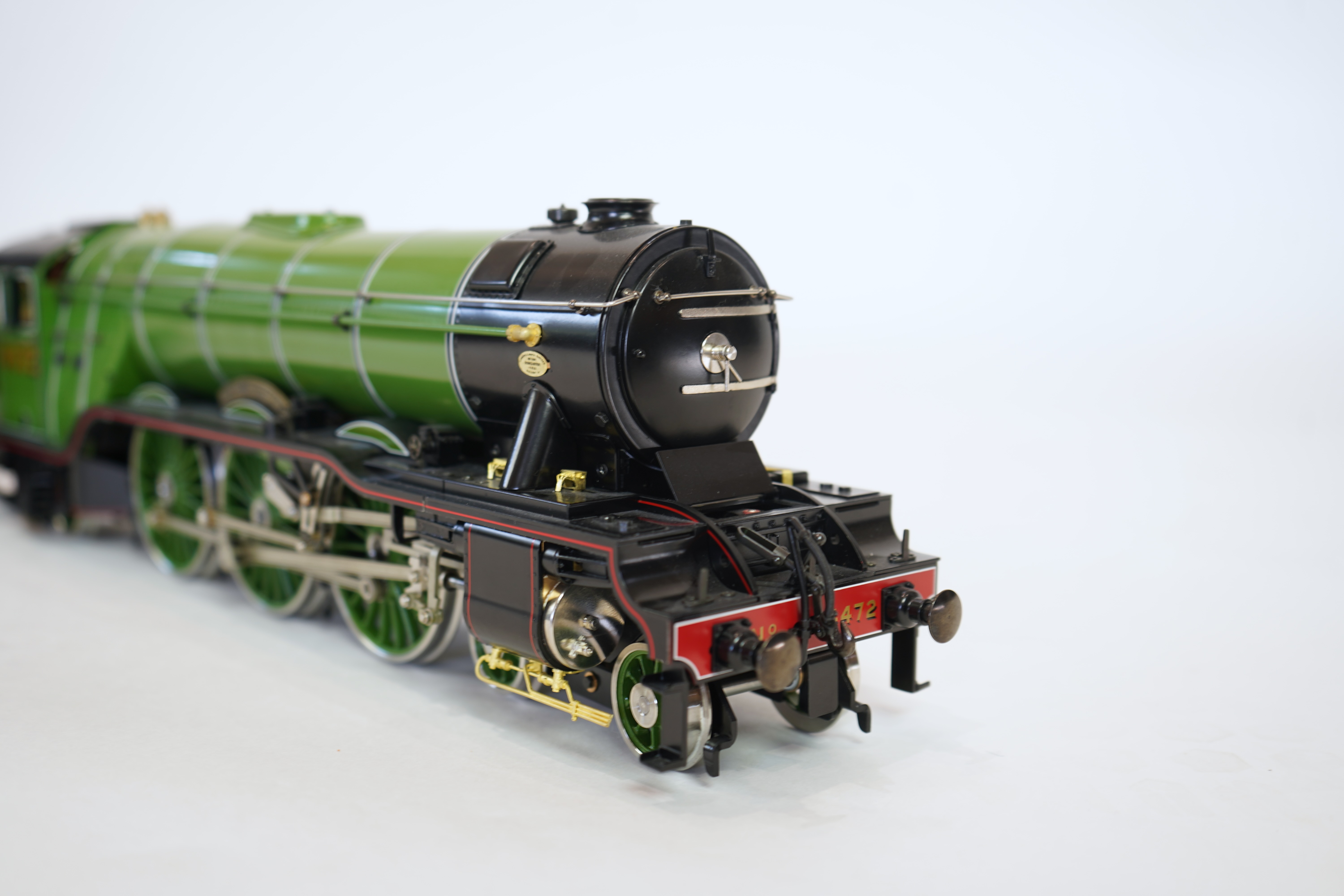 A Gauge One Aster Hobbies live steam LNER Class A3, 4-6-2 tender locomotive, Flying Scotsman 4472, the factory ‘Built Up’ version, spirit fired working three cylinder motion, with assembly instructions, operating instruc